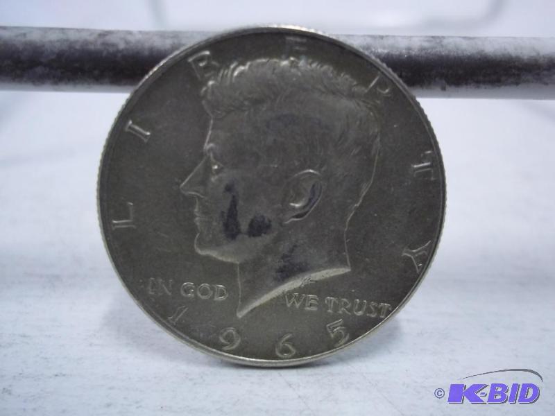 1965 Kennedy Half Dollar...