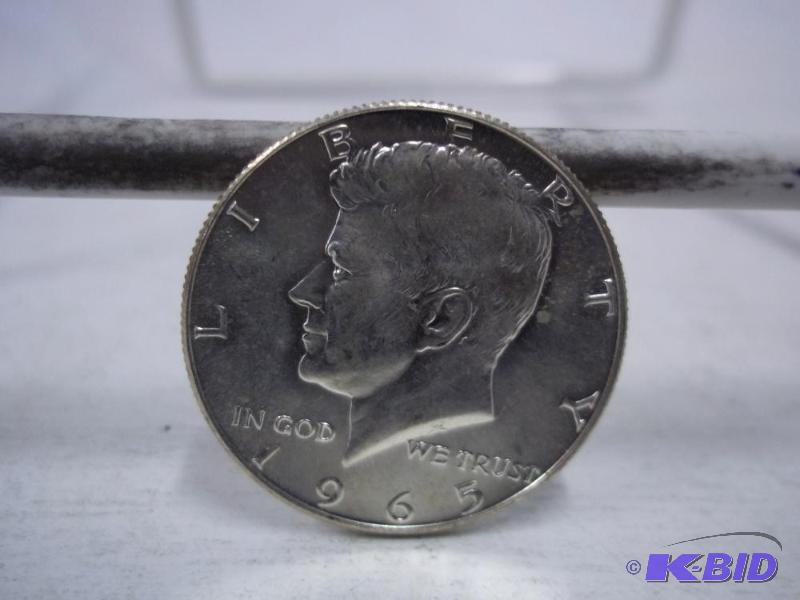 1965 Kennedy Half Dollar...