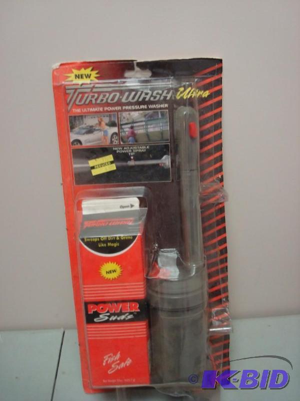Turbowash Pressure Washer, Package Shows Some...