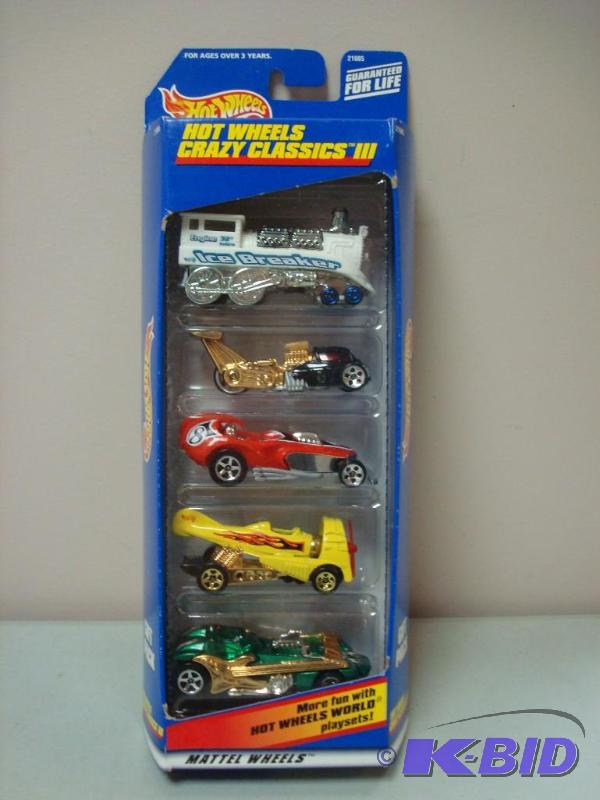 90s Hot Wheels Cars Gift Set, New In The Pac...