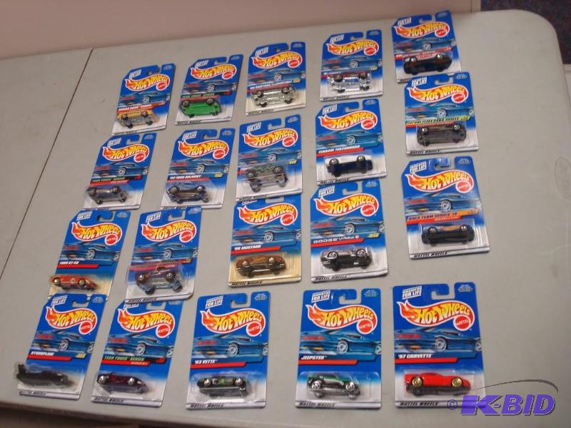 Lot Of 20 1990s Hot Wheels New In The Packag...