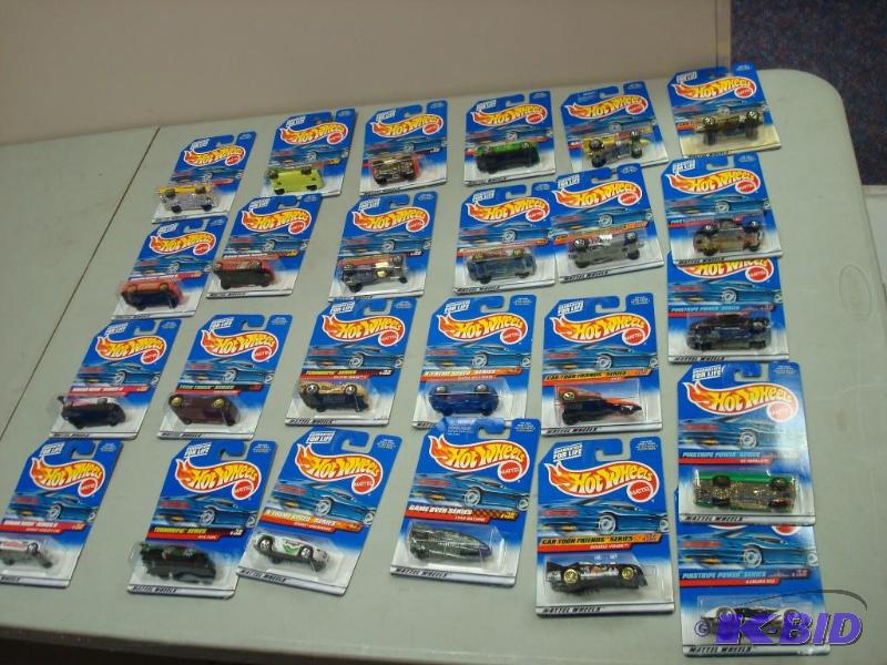 Lot Of 25&nbsp1990s Hot Wheels New In The P...