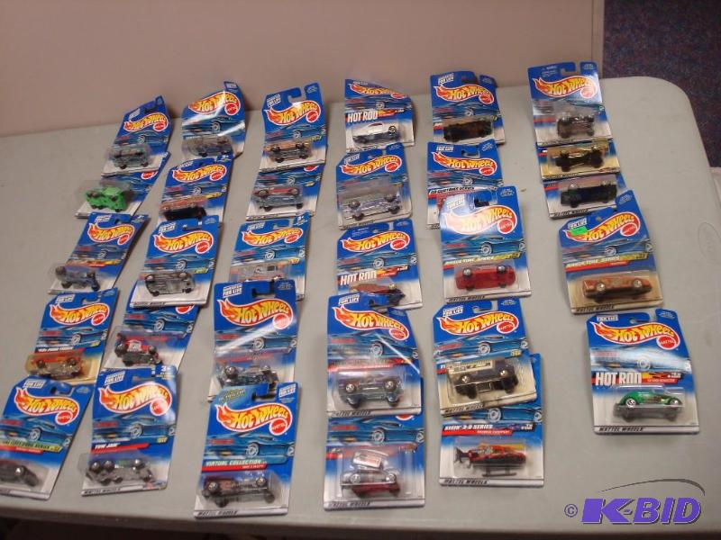 Lot Of 30 1990s Hot Wheels New In The Packag...
