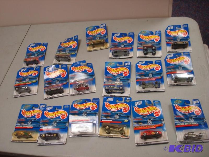 Lot Of 10 1990s Hot Wheels New In The Packag...