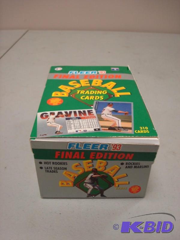 Box Of 1993 Fleer&nbspBaseball Cards...