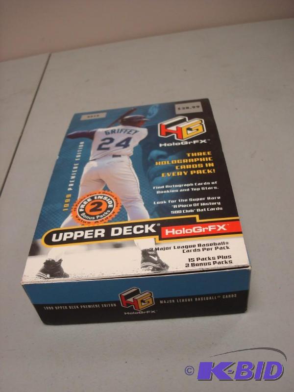 1999 Upper Deck Cards, Packs Have Been Opened...