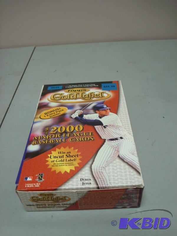 2000 Topps Gold Label Baseball Cards, Packs H...