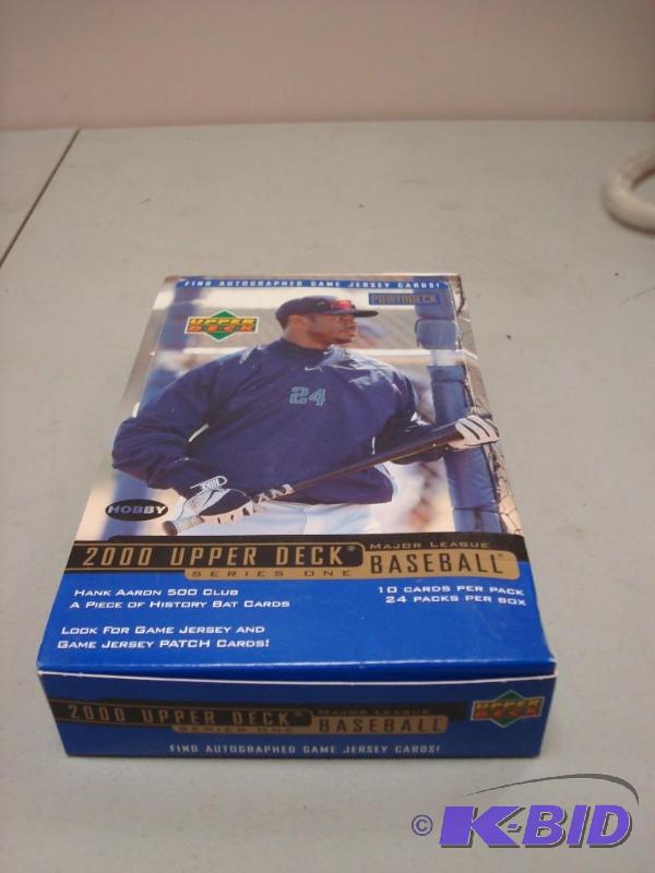 Box Of 2000 Upper Deck Baseball Cards...