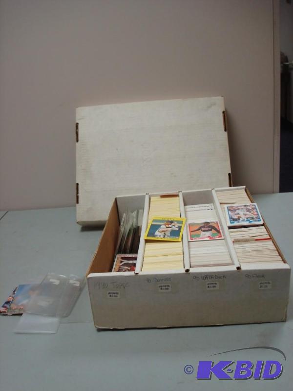 Box Of Mixed Baseball Cards...