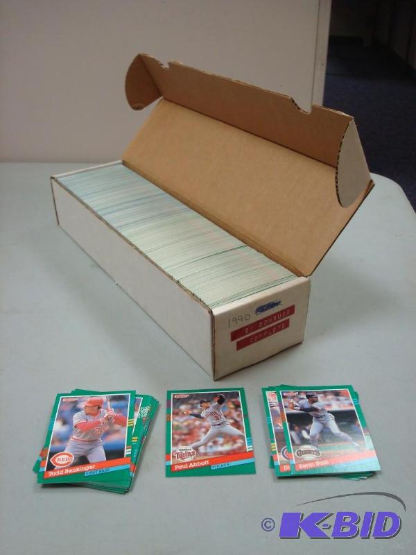 Box Of Donruss Baseball Cards...