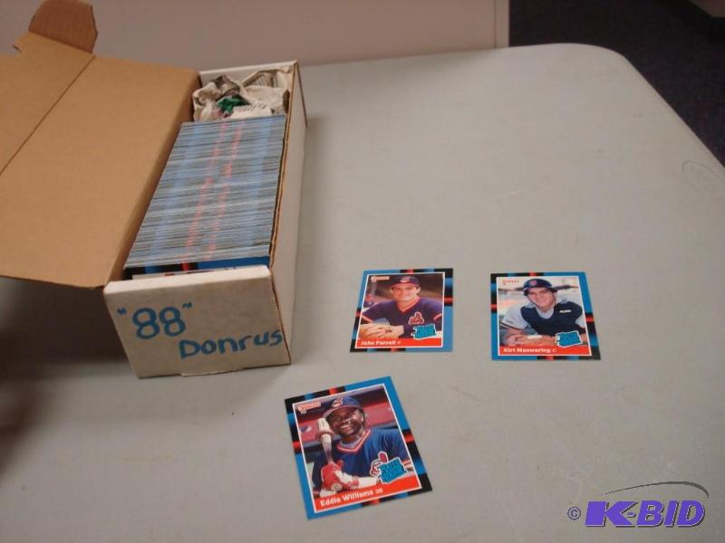 Box Of 1988 Donruss Baseball Cards...