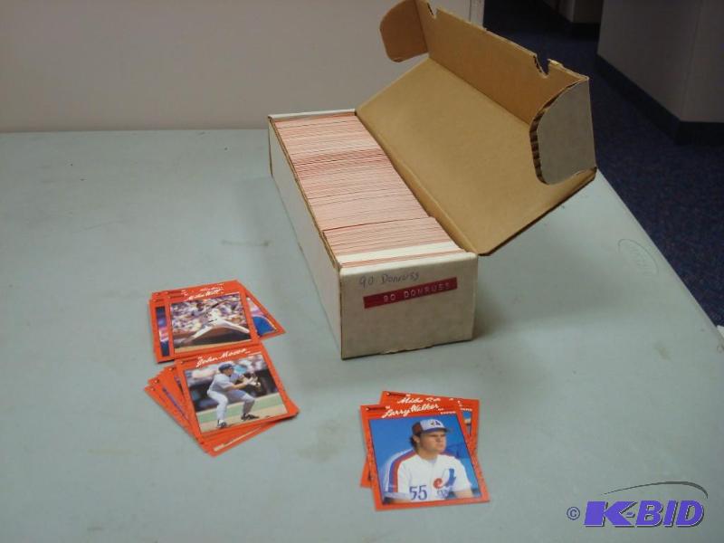 Box Of 1990 Donruss Baseball Cards...