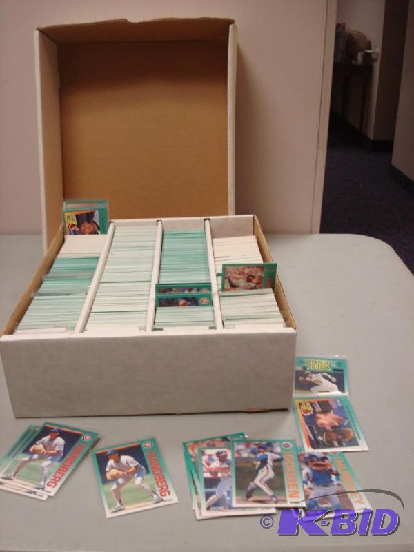 Box Of Mixed Baseball Cards...
