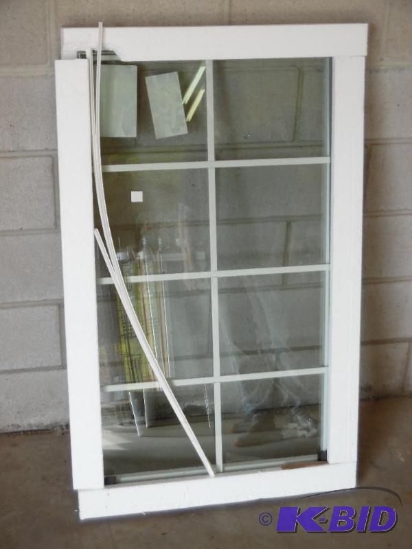 lot 114 image: 24 18" x 42 18" Double Pane Glass...