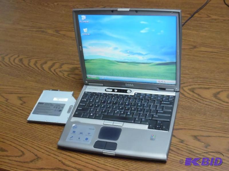 lot 157 image: Dell Latitude D600 Laptop Computer With Extra...