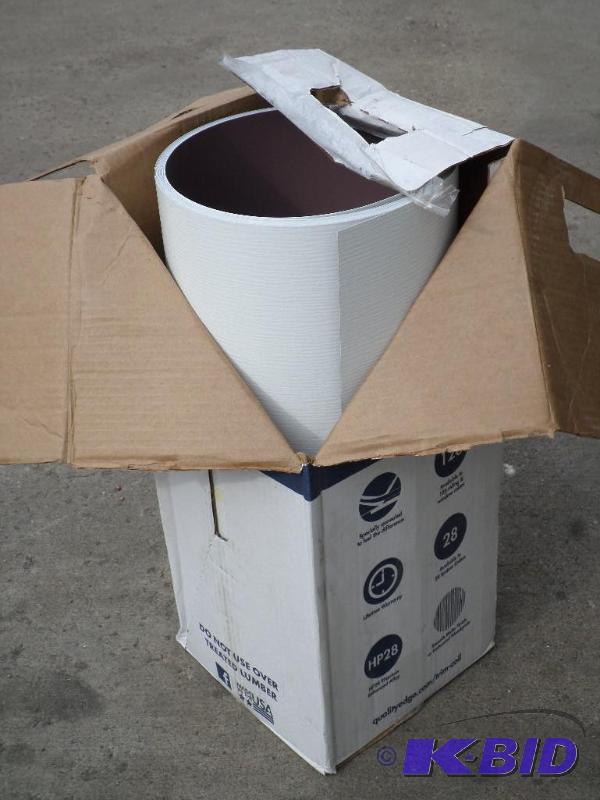 lot 49 image: 24&quotx50ft Roll Of Aluminum Trim Coil, Unu...