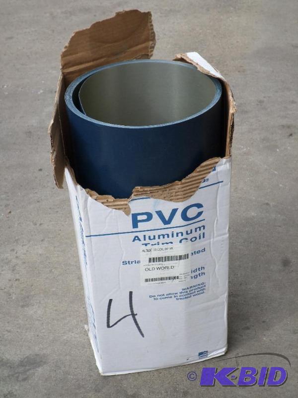 lot 50 image: 24&quotx50ft Roll Of Aluminum Trim Coil, Unu...