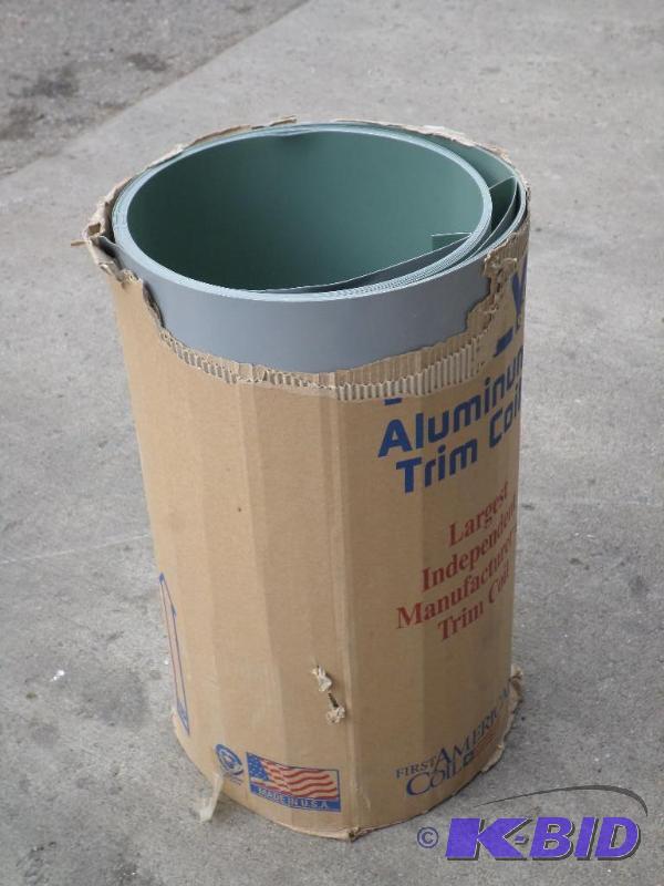 lot 51 image: 24&quotx50ft Roll Of Aluminum Trim Coil, Unu...