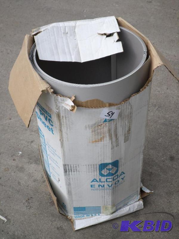 lot 54 image: Partial 24&quotx50ft Roll Of Aluminum Trim C...