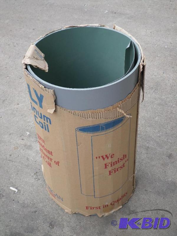 lot 56 image: Partial 24&quotx50ft Roll Of Aluminum Trim C...