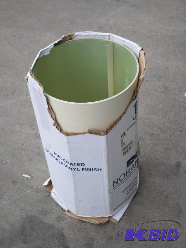 lot 58 image: Partial 24&quotx50ft Roll Of Aluminum Trim C...
