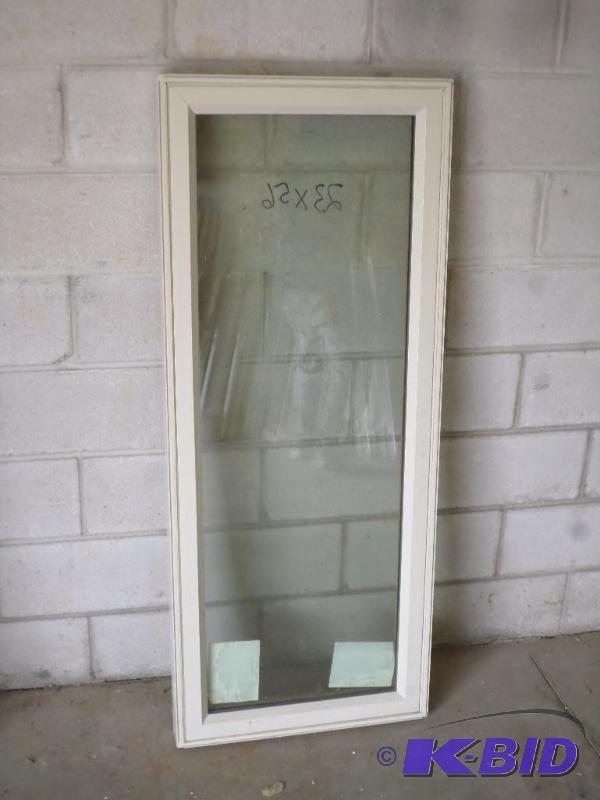 lot 81 image: New 23&quotx56" Double Pane Crank-Open ...