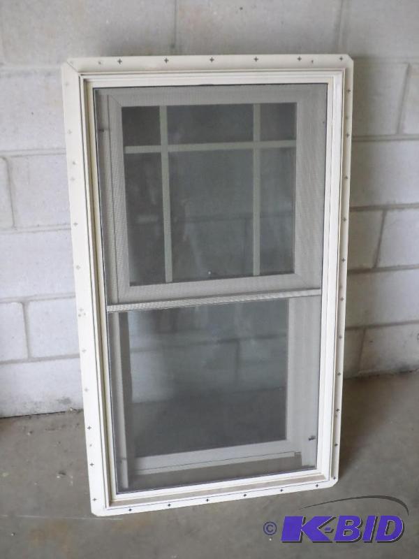 lot 84 image: New 23.75&quotx42" Single Hung Vinyl Wi...