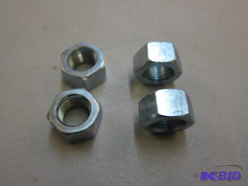 Zinc Plated Fin Hex Nuts