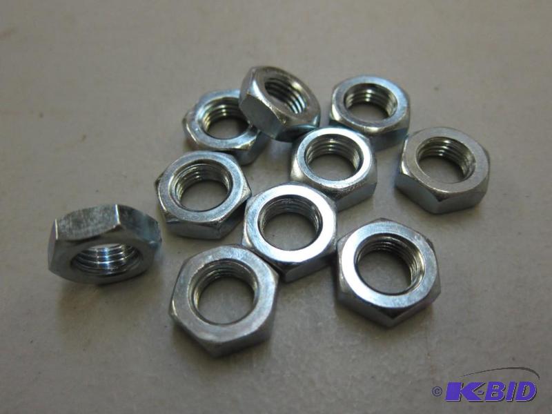 Zinc Plated Hex Jam Nuts