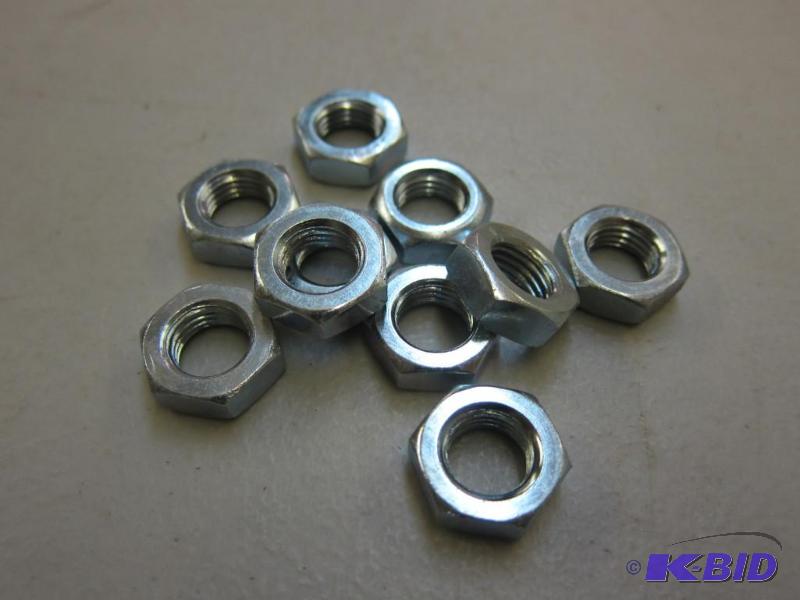 Zinc Plated Hex Jam Nuts
