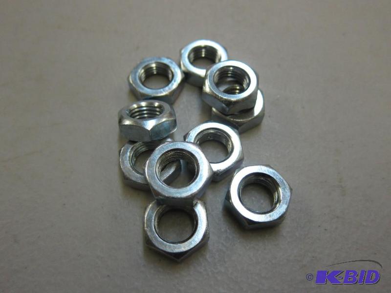 Zinc Plated Hex Jam Nuts