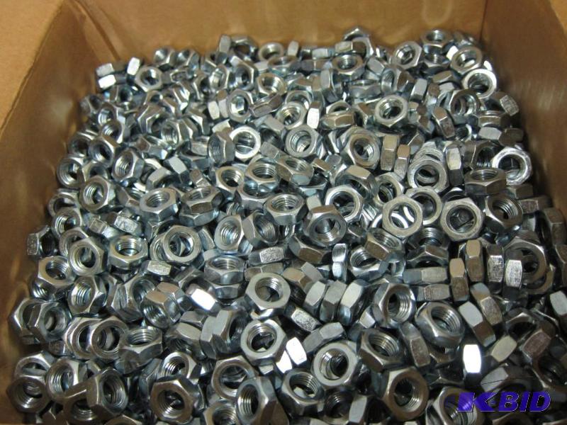 Zinc Plated Hex Jam Nuts 716-20