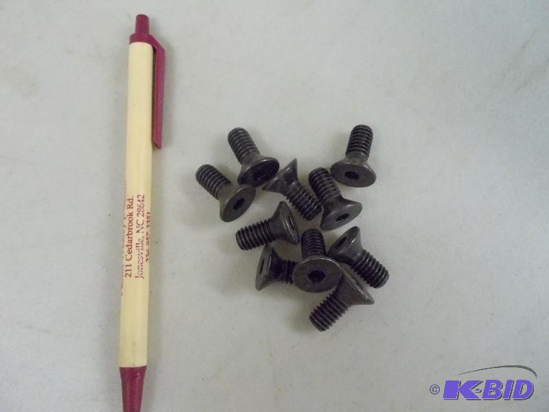 Black Zinc Flat Socket Head Cap Screws 516-18 x 34