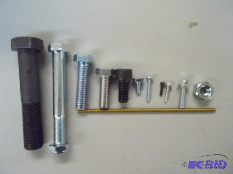 Huge Lot of Screws, Rods, and Nuts