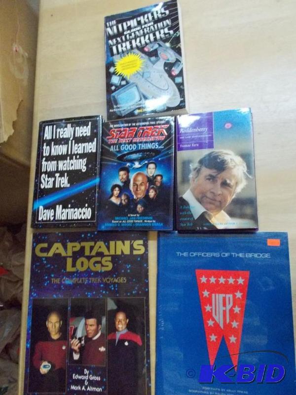lot 48 image: Star Trek Books