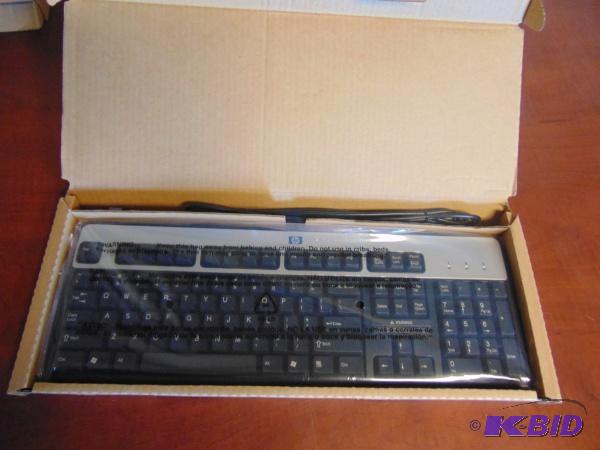 lot 16 image: New HP Computer KeyBoard...