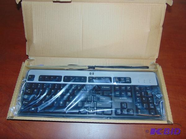 lot 18 image: New HP Computer Keyboard...