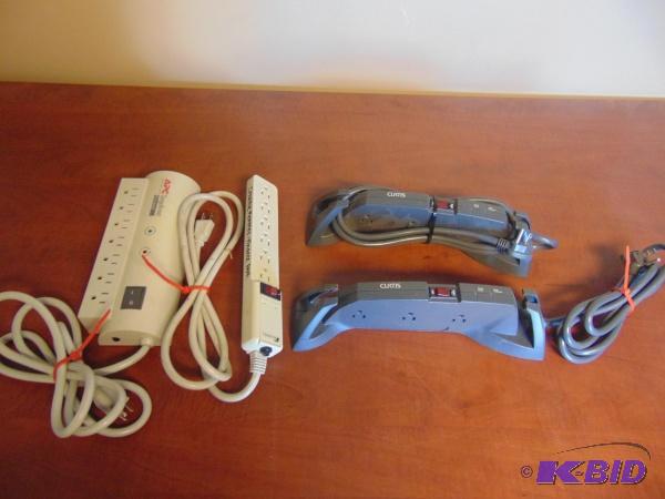 lot 22 image: (4) Surge Protectors  ...