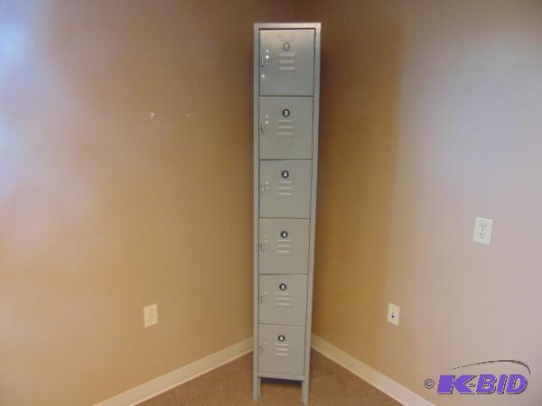 lot 48 image: (6) Compartment Locker   Appear to be in good...