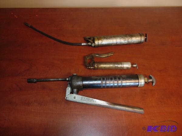 lot 80 image: Lot of Grease Guns...