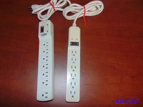 lot 9 image: (2) Surge Protectors  ...