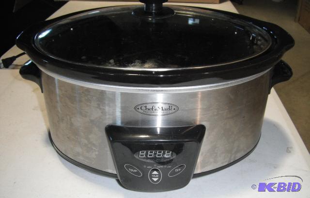lot 132 image: Chefs Mark Black and&nbspStainless Digital 8...
