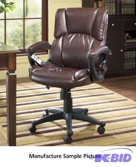 lot 168 image: Massaging Executive Office Chair - Been worki...