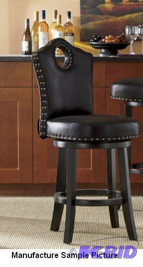 lot 181 image: Nailhead Stool - Extend your sophisticated se...