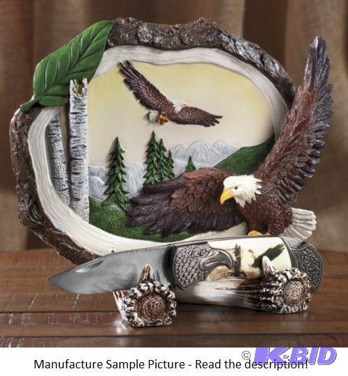 lot 95 image: Eagle Knife Display Stand - Showcase your lov...