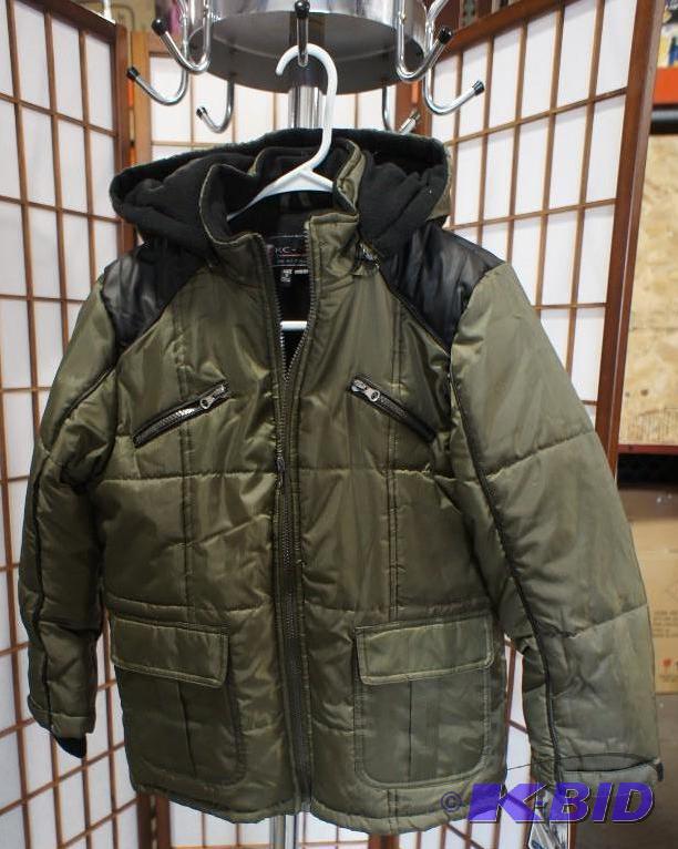 lot 10 image: New KC Tech Childrens Jacket - Olive - Size1...