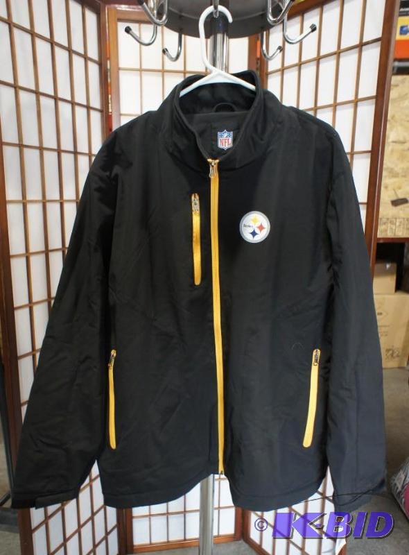 lot 13 image: New With Tags -NFL Pittsburgh Steelers Jacket...