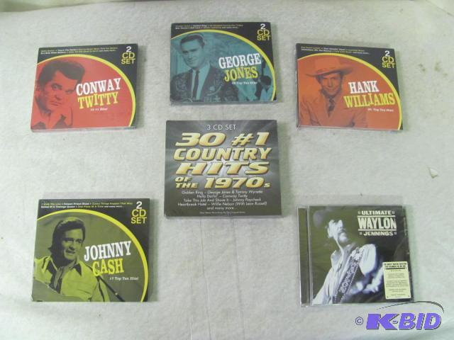 lot 12 image: Outlaw Country New 12 CD Lot