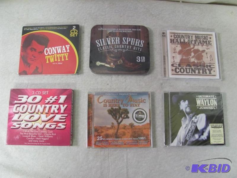 lot 13 image: Classic Country 12 CD Lot
