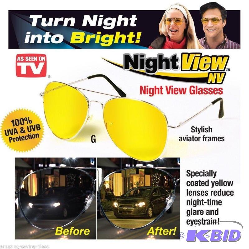 lot 134 image: 2 As Seen On TV Night View Aviators